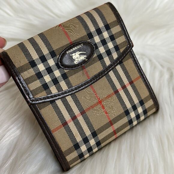 💯Authentic Burberry Short Wallet🍀 - Picture 1 of 13